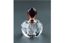 China Crystal Pretty Transparent Perfume Bottle supplier