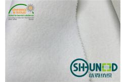 China Chest Felt Garments Accessories Polyester Composition With Hair Interlining supplier