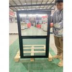 Designed To Be Energy- UPVC Single Hung Window With Friction Hinge And Tempered Glass for sale