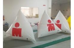 China White Large Inflatable Buoys Hand Printing CE / UL Air Pump And Repair Kit supplier