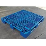 2000kg  Heavy Duty Plastic Pallets 8pcs Steel Reinforcing Inside for sale