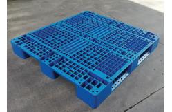 China 2000kg  Heavy Duty Plastic Pallets 8pcs Steel Reinforcing Inside supplier