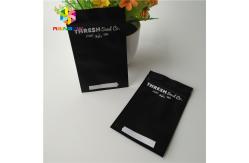China Clear Window Plastic Pouches Packaging Strong Freeze Resistance With Die Out Hole supplier