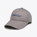 White Cotton 6 Panel Baseball Cap Reinforced Seams With Custom Embroidery logo for sale
