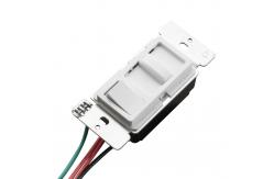 China Wall Mount LED Triac Dimming Switch Paddle Rocker Switch 120V supplier
