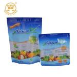 1kg 2kg Blue Dry Fruit Pouch Design Plastic Transparent Packaging Bags With Window for sale