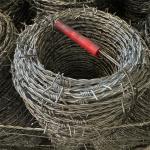 Factory Wholesale Barbed Wire For Border Protection, PVC Or Galvanized Anti-Rust And Anti-Corrosion for sale