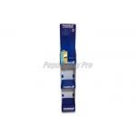 Blue Retail Cardboard Floor Displays 3 Slant Tiers For Holding Massaging Slippers for sale