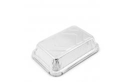 China Environmental Friendly Aluminum Foil Container for Square Food Carry Out Baking Tray supplier