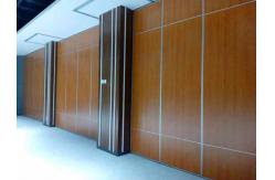 China 85mm Thickness Sound Proof Folding Partition Walls MDF Finishing Space Saving supplier