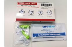 China Hiv 1+2 Antibody Rapid Test Kit Whole Blood 25pcs/Box supplier