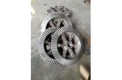 China Custom Casting 20CrMnTi Spiral Bevel Gear For Mining Mill And Rotary Kiln supplier