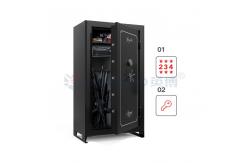 China 75mins Fireproof Rating Large Rifle Secure Box Electronic Password Lock supplier