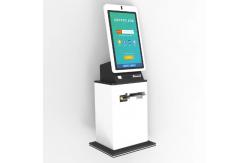 China Hunghui 21.5inch Self Service Bitcoin ATM Bill Payment Kiosk Floorstanding supplier