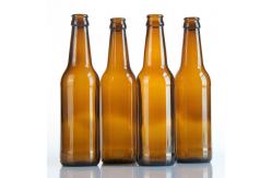 China 330ml 500ml 750ml Transparent Amber Brown Green Blue Empty Beer Glass Bottle supplier