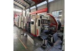China Custom Four Color 1600mm Corrugated Box Printing Machine Carton supplier