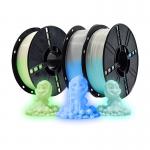 Strong Toughness Glow 1.75mm PLA Filament 3D Printer State Coiled Industry for sale