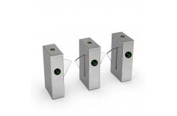 China CNC Laser Cutting Automatic Flap Barrier Turnstile Emergency Open supplier