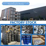 Large Diameter Pipes DN200-125 PN16 Concentric Reducer Flanged Rubber Expansion Joint