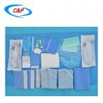 Breathable Blue Dental Surgical Drape Packs With Fluid Resistance And Comfort for sale