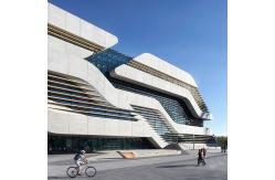 China Restaurant Aluminium Curtain Wall Cladding Wind Turbine Facade supplier