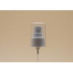 Screen Printing Fine Mist Pump Sprayer White Plastic Over Cap 24mm Neck Size for sale