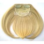 Soft Custom Human Hair Wigs Tangle Free Blond 100% Remy Virgin Hair Fringe Wig for sale