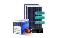 China Fully Automatic Solar Power Generation System 220v 1KW Home Off-Grid Inverter Control supplier