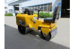 China Tight Structure Vibratory Road Roller Right Steering Double Drum Road Roller supplier