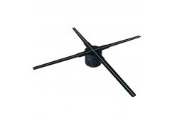 China Wifi Bluetooth 3D Hologram Fan Display ABS PC AC240V For Advertising supplier