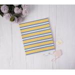 Moisture-absorbent And Breathable Smooth Striped Knit Fabric For T- Shirt for sale