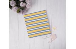 China Moisture-absorbent And Breathable Smooth Striped Knit Fabric For T- Shirt supplier