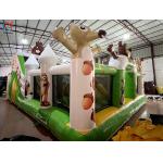 Manufacturer Inflatable Fun City Inflatable Bouncer Jumping Castle With Slide