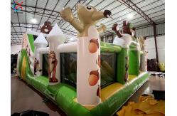China Manufacturer Inflatable Fun City Inflatable Bouncer Jumping Castle With Slide supplier