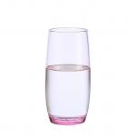 Colored Crystal 250ml Coffee Cup , Lead Free Beer / Wine / Water Drinking Cup for sale
