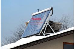 China 24mm Condensor Heat Pipe Solar Collector 2000L Pressurized Solar Water Heater supplier