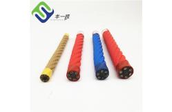 China UV Resistance 16mm Polyester Combination Rope With Accessories For Net supplier