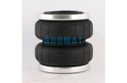 China 2S70-13F Suspension Air Spring Double Convoluted Air Shocks With Open Flange supplier