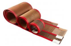China UV Dryer PTFE Mesh Conveyor Belt High Temperature Cracking Resistance supplier