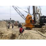 Custom Pile Driving Equipment Crane Hanging Vibro Hammer Electric for sale