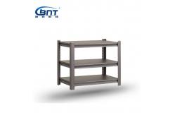 China Easy Assembled Metal Corner Display Shelf / Bathroom Metal Book Shelf supplier