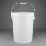 Fertilizer Packaging Round Plastic Bucket 20 Liters for sale