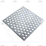 Perforated 304 Stainless Steel Metal Facade Cladding Corrosion Resistance for sale