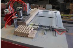 China Automatic small Wood Pallet Block Saw Cutting Cutter making Machine supplier