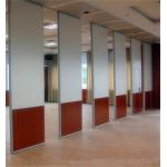MDF Finish Acoustic Movable Partition Wall / Interior Room Dividers For Restaurant for sale