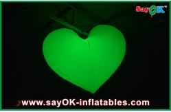 China Indoor Wedding Inflatable Lighting Decoration Led Inflatable Heart supplier