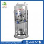 Wastewater Lifting Pumping Integrated Precast Water Pump Station for sale