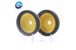 China Yellow Cup Rearview Mirror Dedicated Resin Grinding Wheel For Glass Processing supplier