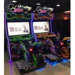 Coin Operated GP Motorcycle Game Machine Dynamic Designing Comfortable
