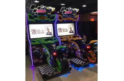 China Coin Operated GP Motorcycle Game Machine Dynamic Designing Comfortable supplier